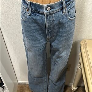Abercrombie & Fitch Ultra High Rise 90’s Straight